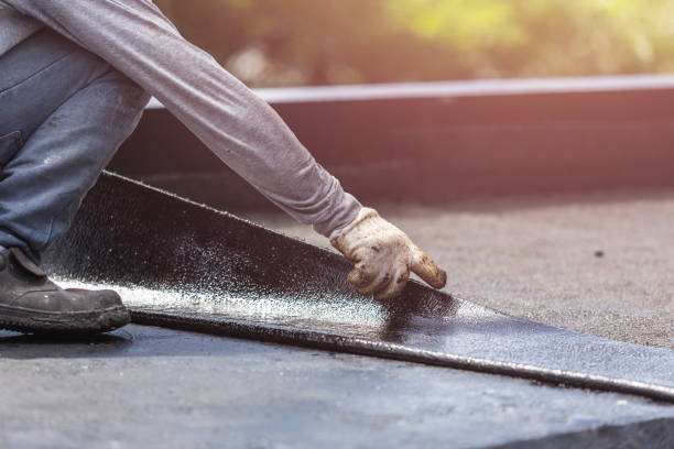Professional Waterproofing technician working in Centerpoint, IN